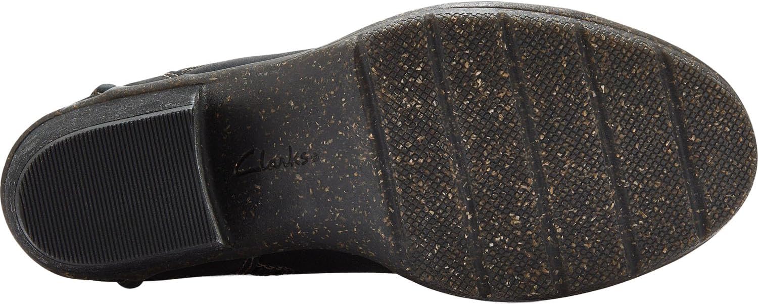Clarks Women's Kastela Lo Boot Black Leather 10 W - Image 3