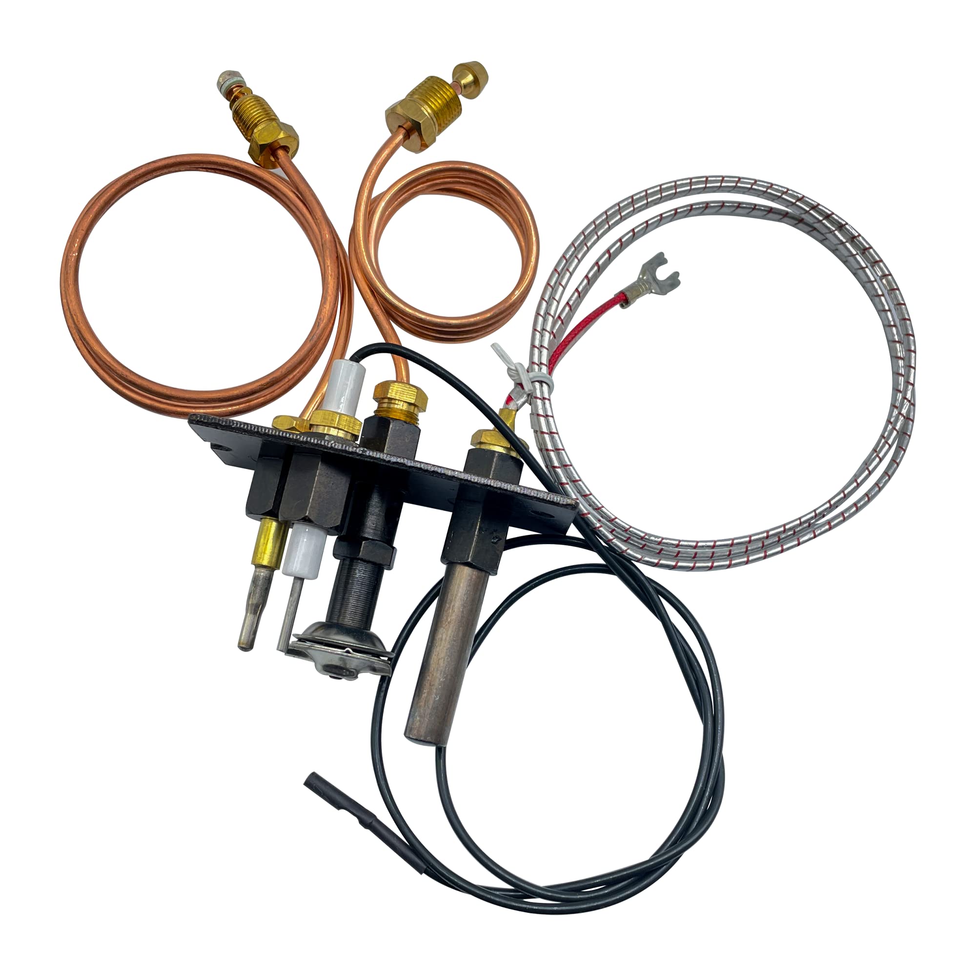 Afriod 10002264 Propane and Natural Gas 3 Way Pilot Assembly Parts for HHT, Majestic, Monessen, Temco, Vermont Castings Gas Stoves & Fireplaces Parts 230-1781 4021-736 2103-011 2103-010