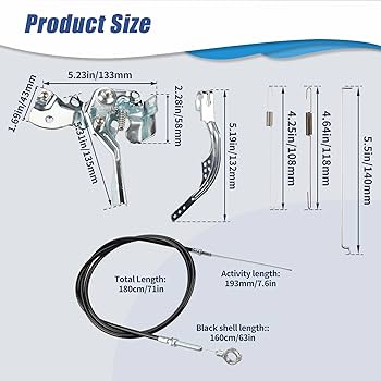Kartoon　F50&PREDATOR Mini Bike Header for GX200 212 Predator 6.5 Clone EXF5050