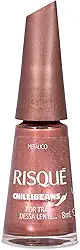 Esmalte Bronze Risqué & Chilli Beans Por Trás Dessa Lente Metálico 8ml