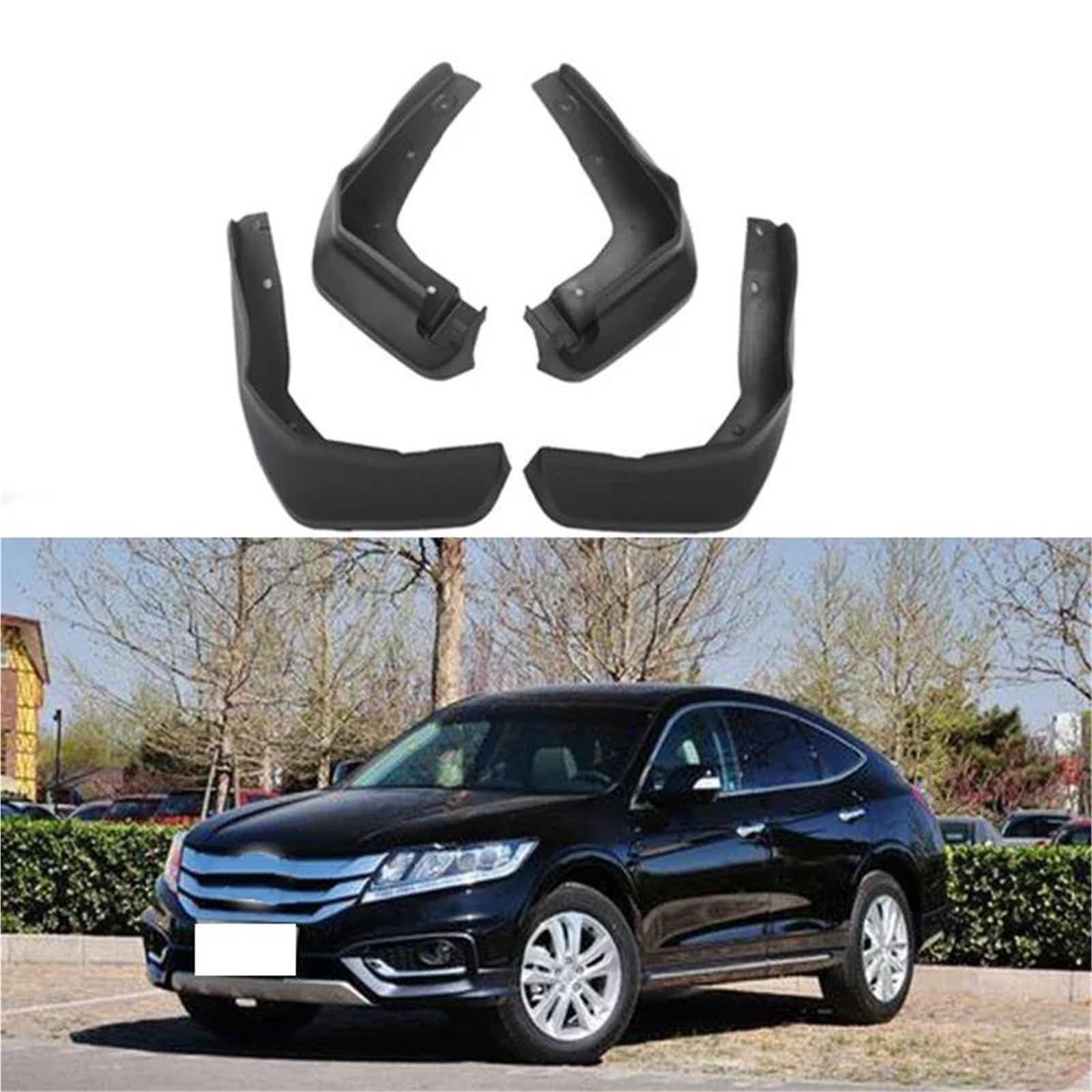 Attuatore Serratura Portiera Auto Per Crosstour 2014-2019 4 Pezzi Parafango Paraspruzzi Anteriore