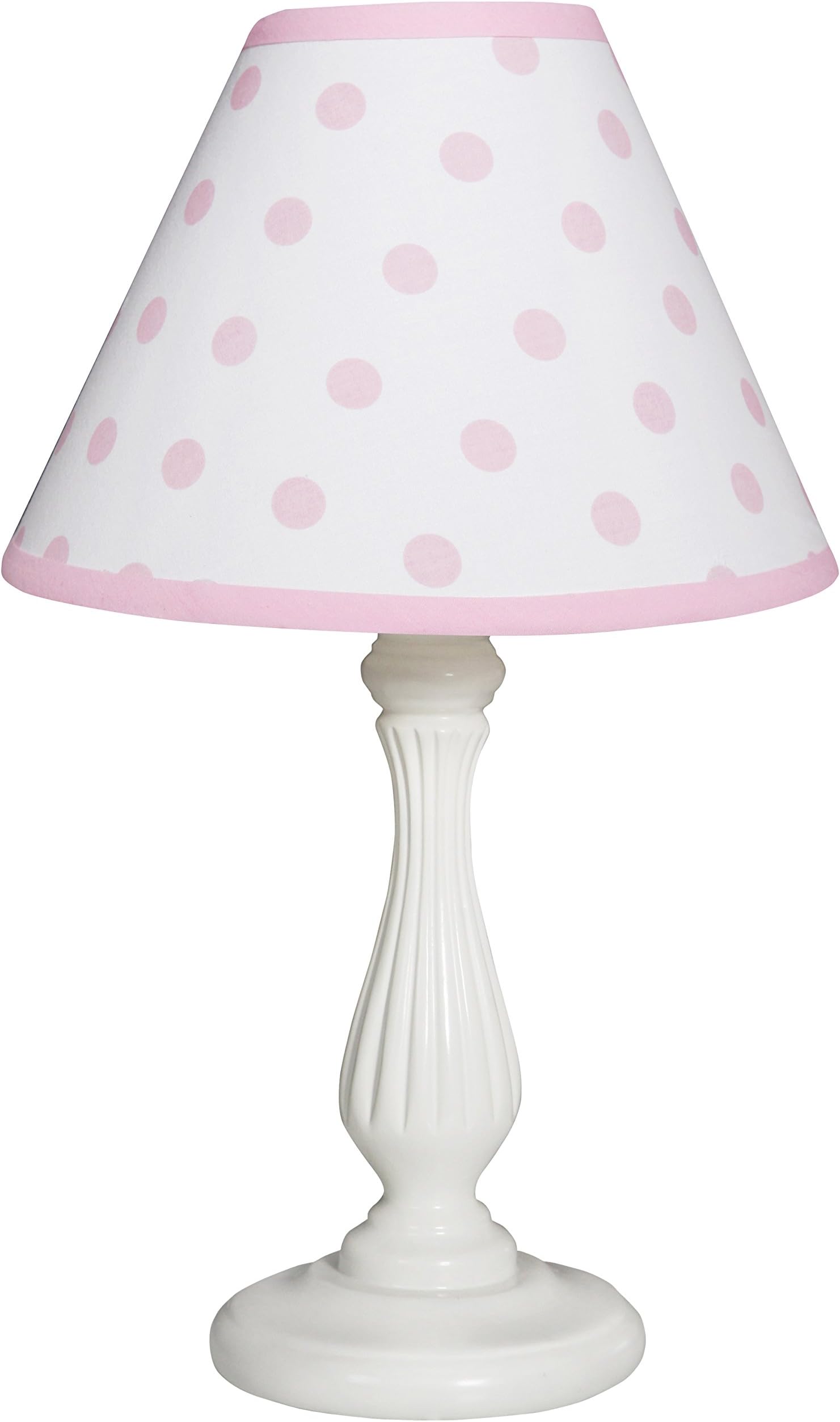 GEENNY OptimaBaby Pink Grey Chevron Lamp Shade Without Base