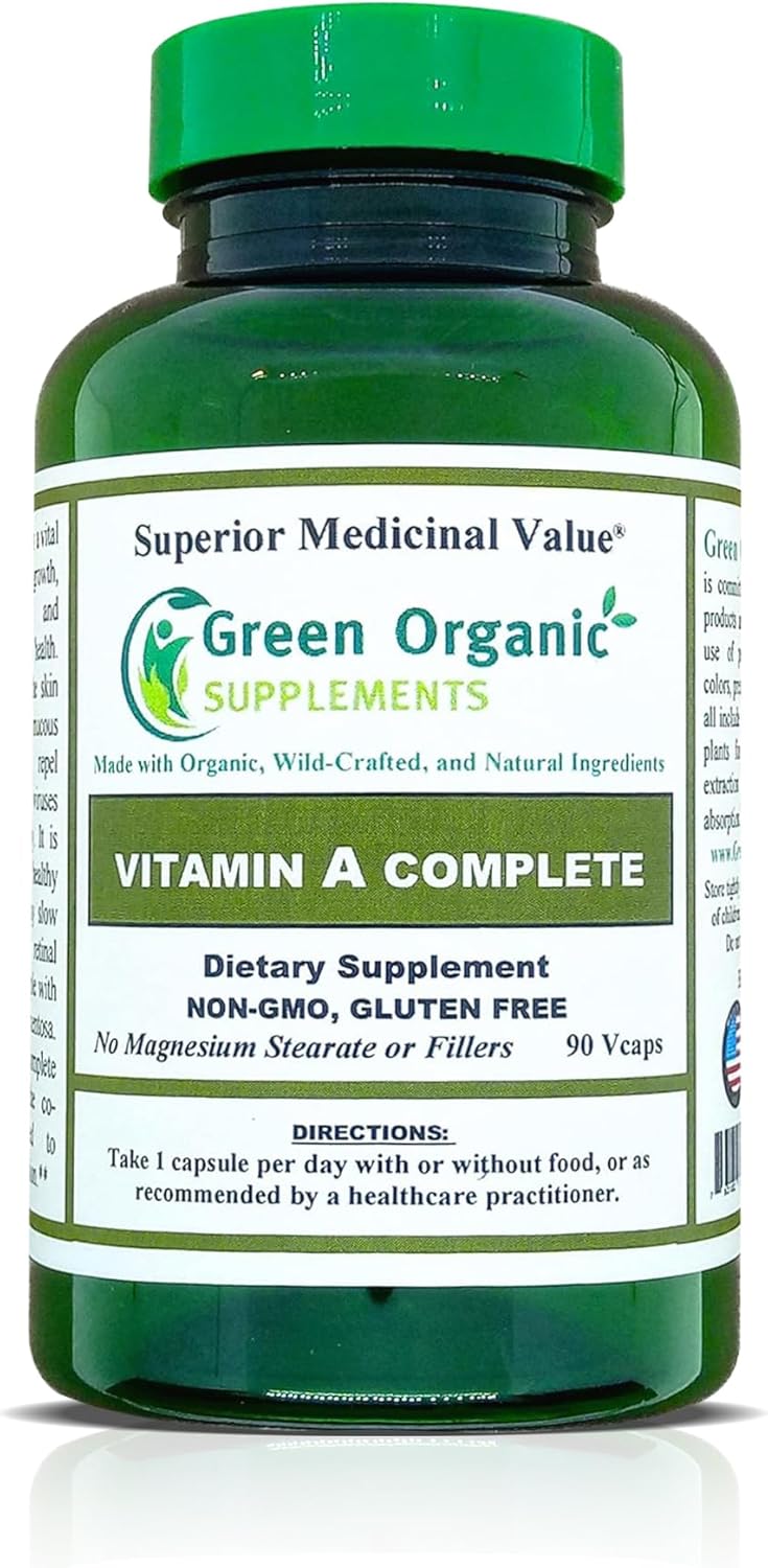 Vitamin A, Retinyl Palmitate, 90 VCaps, 15000IU, Hand Made, Non-GMO, & Gluten Free (Pack of 1)