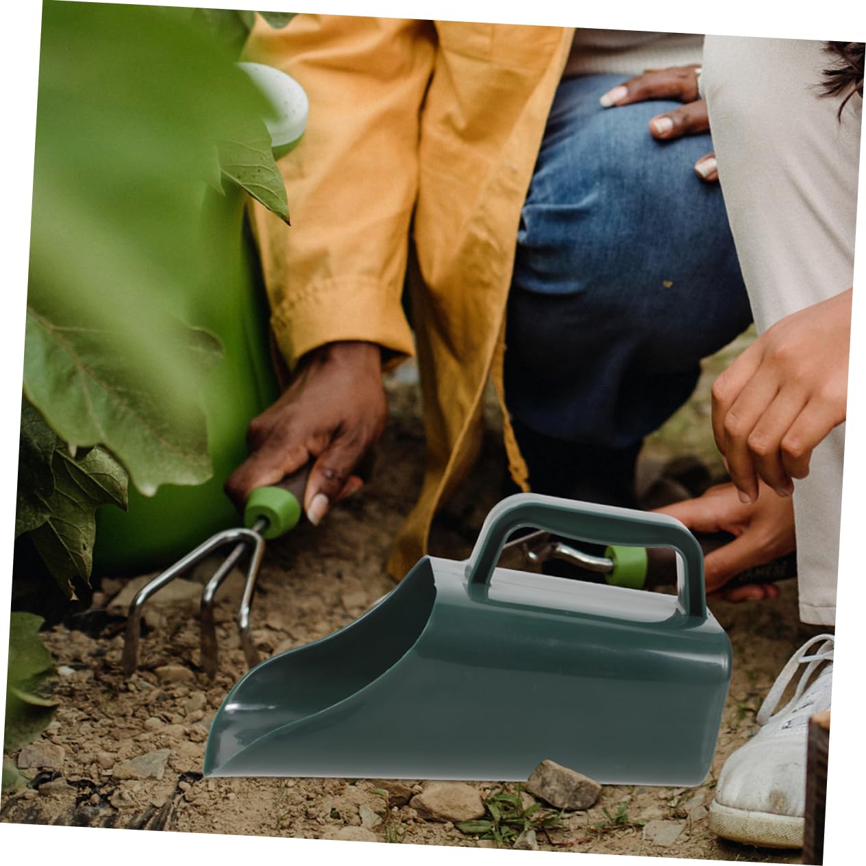 Homoyoyo 4stücke Teiliges Bonsai-Erde Schaufelset Robuste Handgartenschaufel Aus Kunststoff Für Blumen Und Pflanzen Vielseitig Einsetzbar Für Gartenarbeit Und Umpflanzen Für Sukkulenten