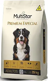 RAÇÃO MULTI STAR ADULTO PREMIUM ESPECIAL 15 KG
