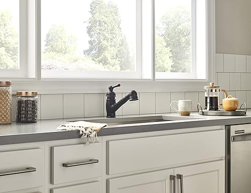 Miniatura 4 de Gerber Plumbing Opulencia - Grifo de cocina extraíble con retroceso SnapBack