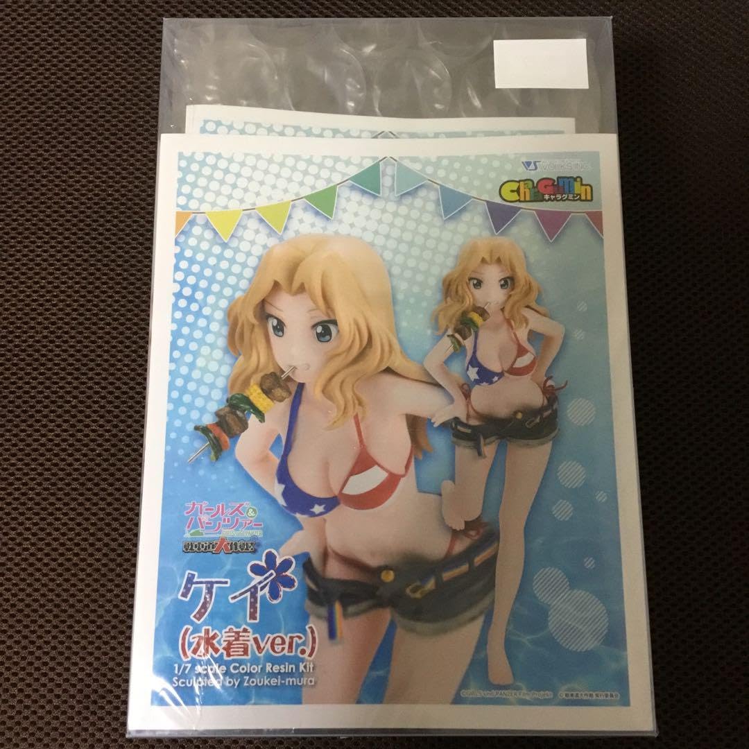 Amazon.co.jp: キャラグミン 1/7 ケイ 水着ver ガールズ&パンツァー 