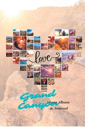 Independently Published Grand Canyon Photo Album & Journal, 6 x 9 inches, Multicolored, 80 Pages