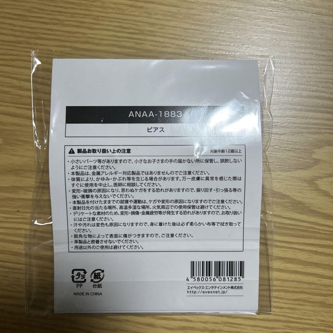 末吉秀太 ピアス&リストバンド