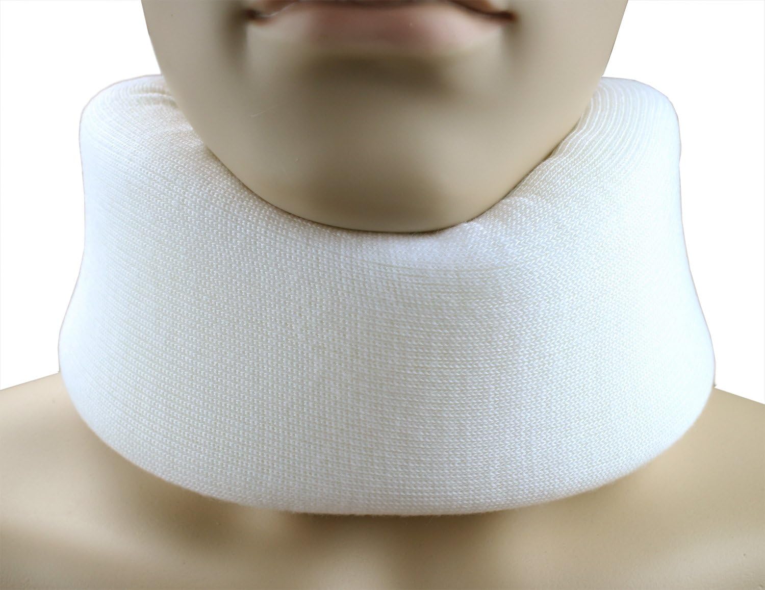 ObboMed® MB-4801N 2.5 Inch Cozy& Soft Foam Cervical Collar- Relief Neck Rest Support Brace- Wraps Aligns & Stabilizes Vertebrae (M: 15.5 x 2.5 x 1 inches)