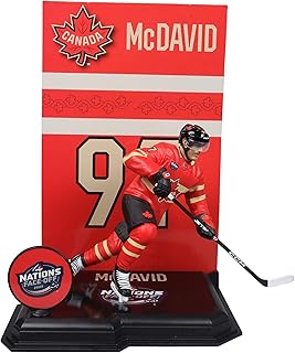 McFarlane Toys - Connor McDavid (Team Canada) NHL 7in Posed Figure 4 Nations Face Off McFarlane's SportsPicks