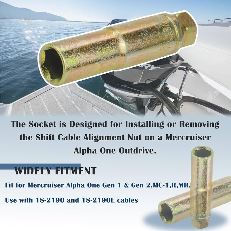 Amazon.com: Sporthfish 91-12037 Shift Cable Socket Compatible with