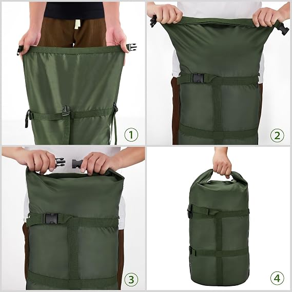 Compression Sack 20L/45L Sleeping Bag Sleeping Bags Storage Fabric Sack Organizer Great Sleeping Bags Clothes Camping Hiking Backpacking