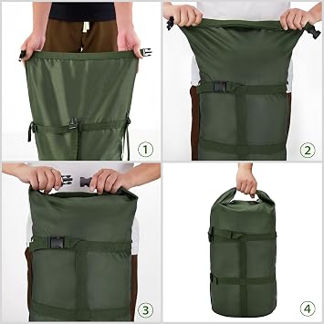 Compression Sack 20L/45L Sleeping Bag Sleeping Bags Storage Fabric Sack Organizer Great Sleeping Bags Clothes Camping Hiking Backpacking