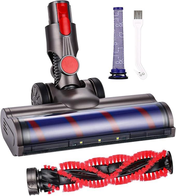 Brosse Compatible avec Les Aspirateurs Dyson V7,V8,V10,V11 Tete Brosse Dyson avec Turbo et
