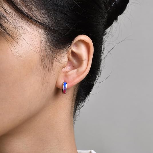 Orecchini Con Bandiera Transgender, Borchie LGBTQ, Gioielli LGBTQ - Foto 9