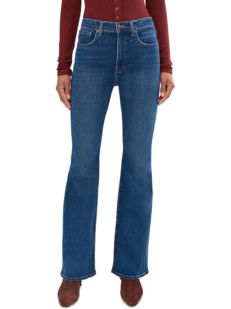 Blue Madewell Stretch Flare In Carville Wash