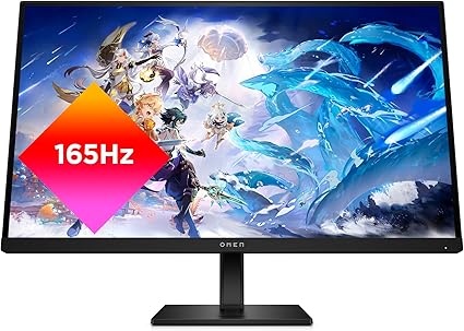 HP HP OMEN 27" IPS LED QHD 240Hz FreeSync and G-SYNC Compatible Gaming Monitor A Vivid and Slim