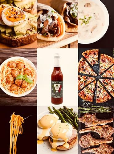 Miniatura 4 de Pizza Fever - Salsa picante gourmet para pizza, pasta y más | Hecho con chiles fermentados e hinojo (botella de 8 onzas) paquete de 3