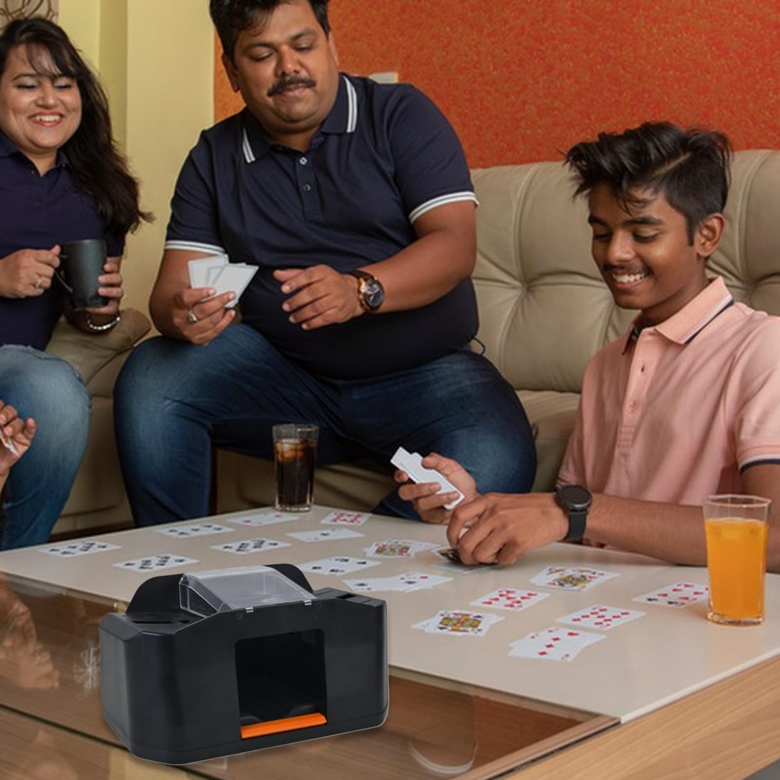 Mescolatore automatico di carte, Mescolatore di carte, di a basso rumore | veloce per poker, mescolatore silenzioso di da con ricarica USB per poker
