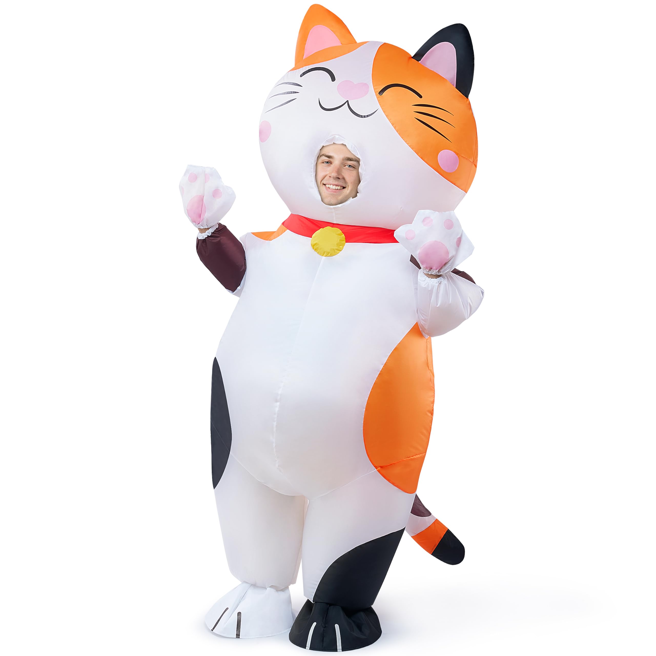 Spooktacular Creations Adult Inflatable Costume Full Body Calico Air — free download
