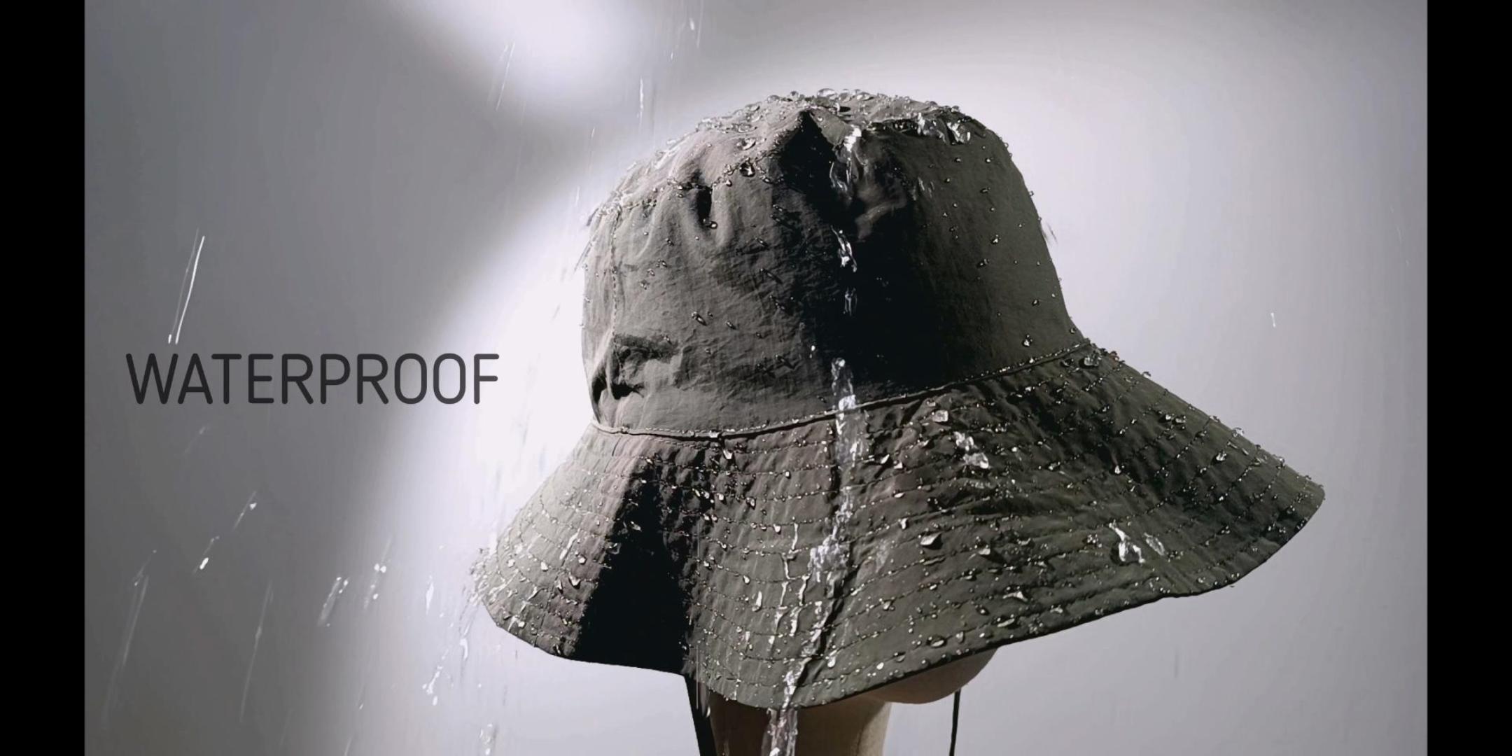 ディセンバーメイwater repellent bucket hatUNISEX YAMEIZE