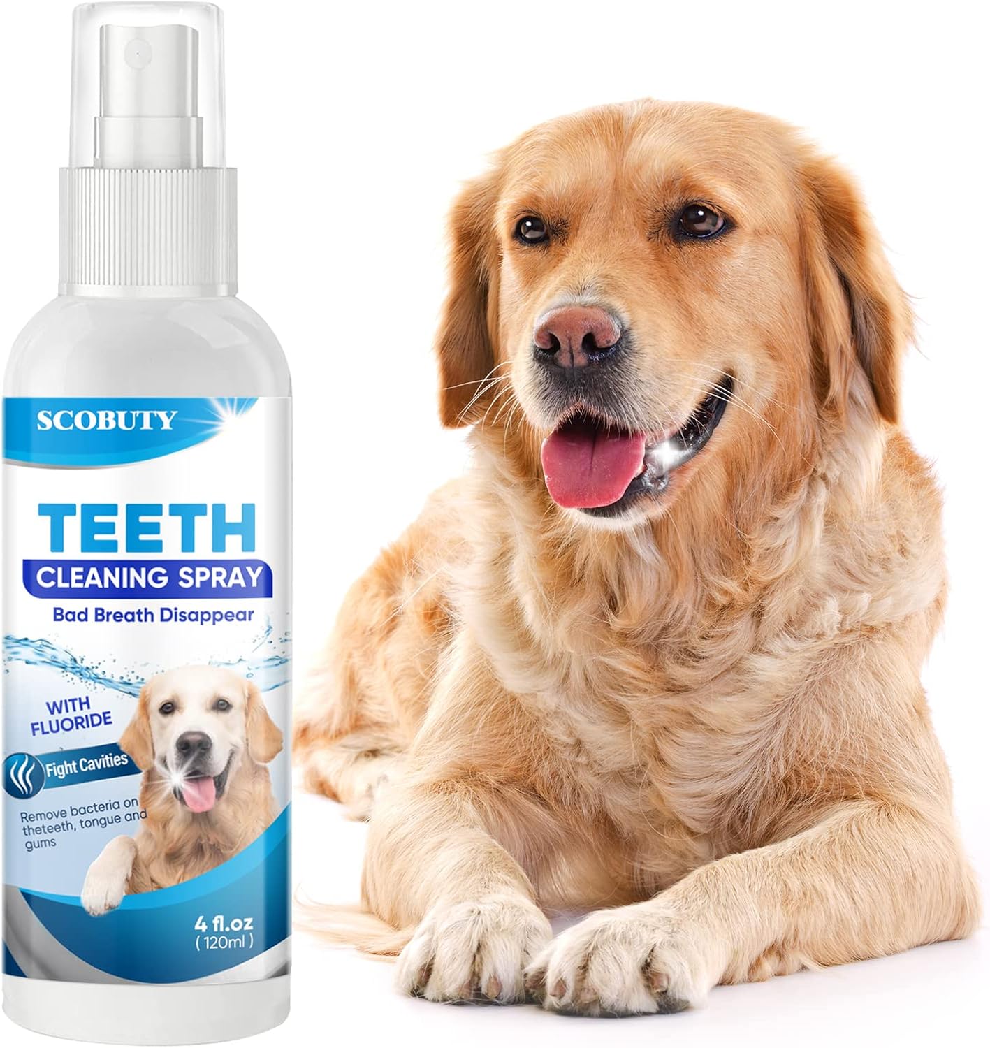 SCOBUTY Bad Breath Treatment for Dogs, Bad Breath