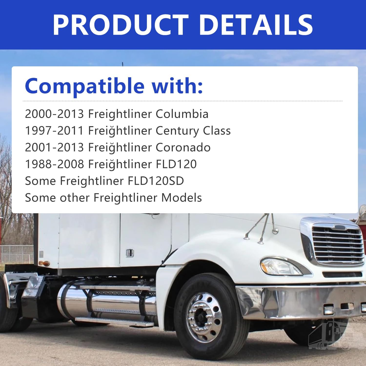 P527682 Engine Air Filter - Compatible with Freightliner Columbia, Century Class, Argosy, Condor, Coronado Replaces AF25139M AF4908, P185069, LAF1849, RS3518, AF2120, 46556