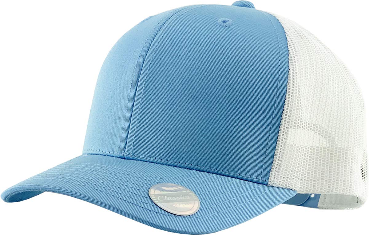 Classic 6 Panel Cotton Twill Mesh Trucker Cap Hat Adjustable Snapback Hat