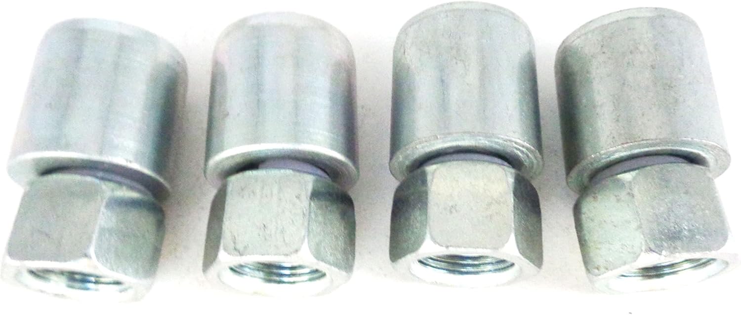 3/8" BSP Female Straight End Fitting With O Ring, Pack of 4 Pcs. by Aries