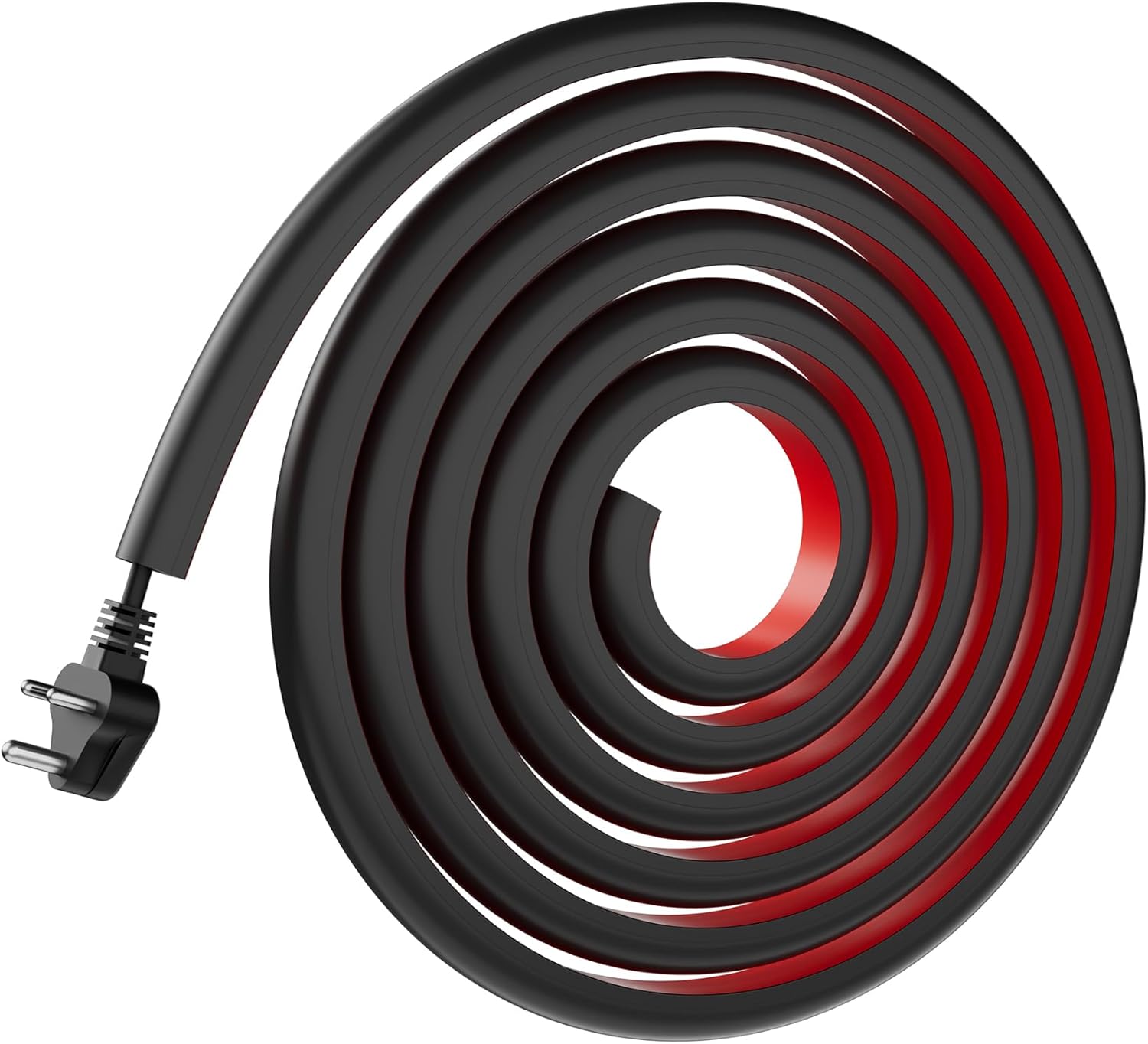 Cord Hider for Wall Mounted TV,157" One Cable Cover with Side Open, Flexible Silicone Wire Raceway Management,Self-Adhesive Cord Organizer,Wire Concealer Channel, White