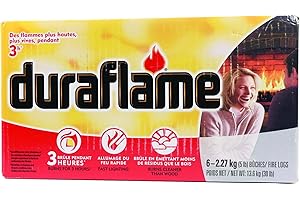 Duraflame Chimney Cleaning Fire Logs, 5 lb, 6-Pack