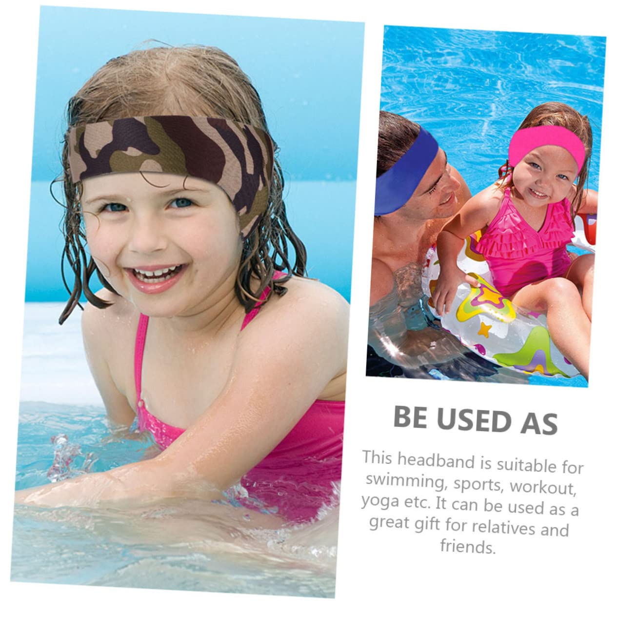 UPKOCH Natación Y Actividades De Neopreno con Protección para Oídos Adecuada para Yoga Y Colores