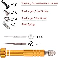 Vista 5 de eXtremeRate - Carcasa de control portátil Joy-Con con set de botones completo, repuesto de carcasa hazlo tú mismo para control de Nintendo Switch