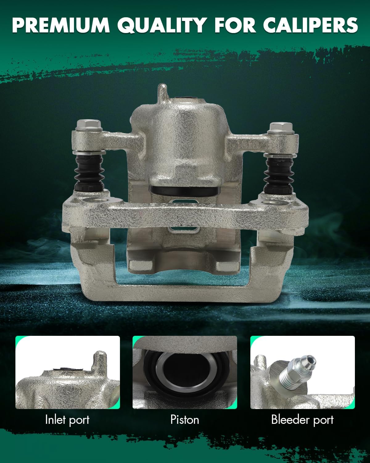 SCITOO Rear Right Brake Caliper With Bracket 19B3100 Fit For Hyundai For Sonata 06-08,For Hyundai For Tucson 05-09,For Kia For Magentis 07-10,For Kia For Optima 06-10,For Kia For Sportage 05-10