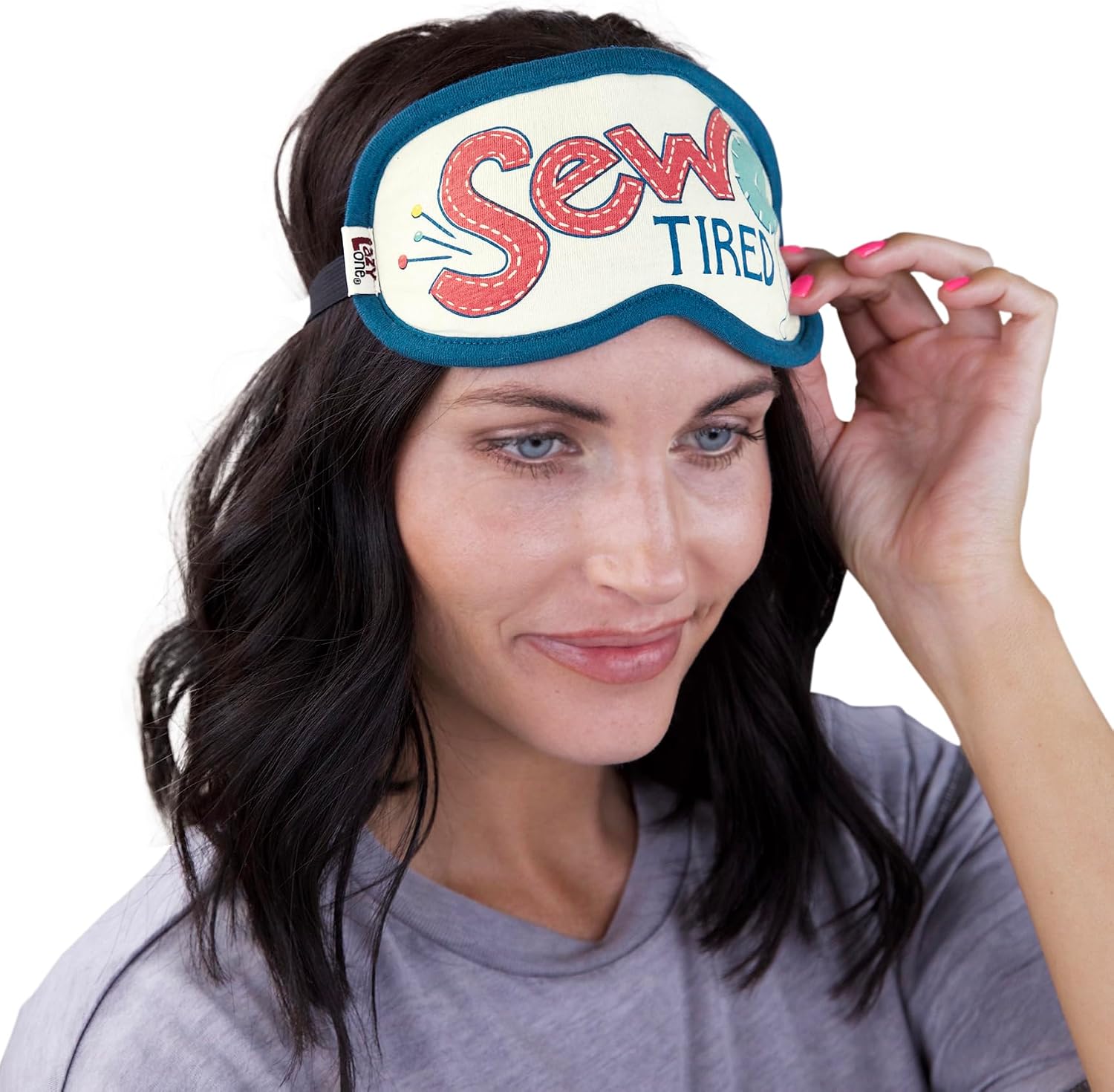 Lazy One Women's Cotton Face Mask for Sleep, Washable Sleeping Mask for Adults