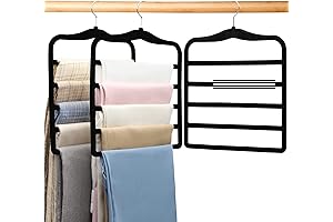 Closet Organizers and Storage: 3-pack Dorm Space Saver