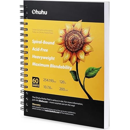 Amazon Ohuhu スケッチブック 0gsm 254mm 193mm スパイラルリング 画用紙 60枚 ミシン目付 マーカー 色鉛筆 水性ペン 画用木炭など用 スケッチ イラスト 落書き メモ スケッチブック 文房具 オフィス用品 Amazon Ohuhu スケッチブック 0gsm 254mm 193mm スパイラルリング 画用紙 60枚 ミシン目付 マーカー 色鉛筆 水性ペン 画用木炭など用 スケッチ イラスト 落書き メモ スケッチブック 文房具 オフィス用品