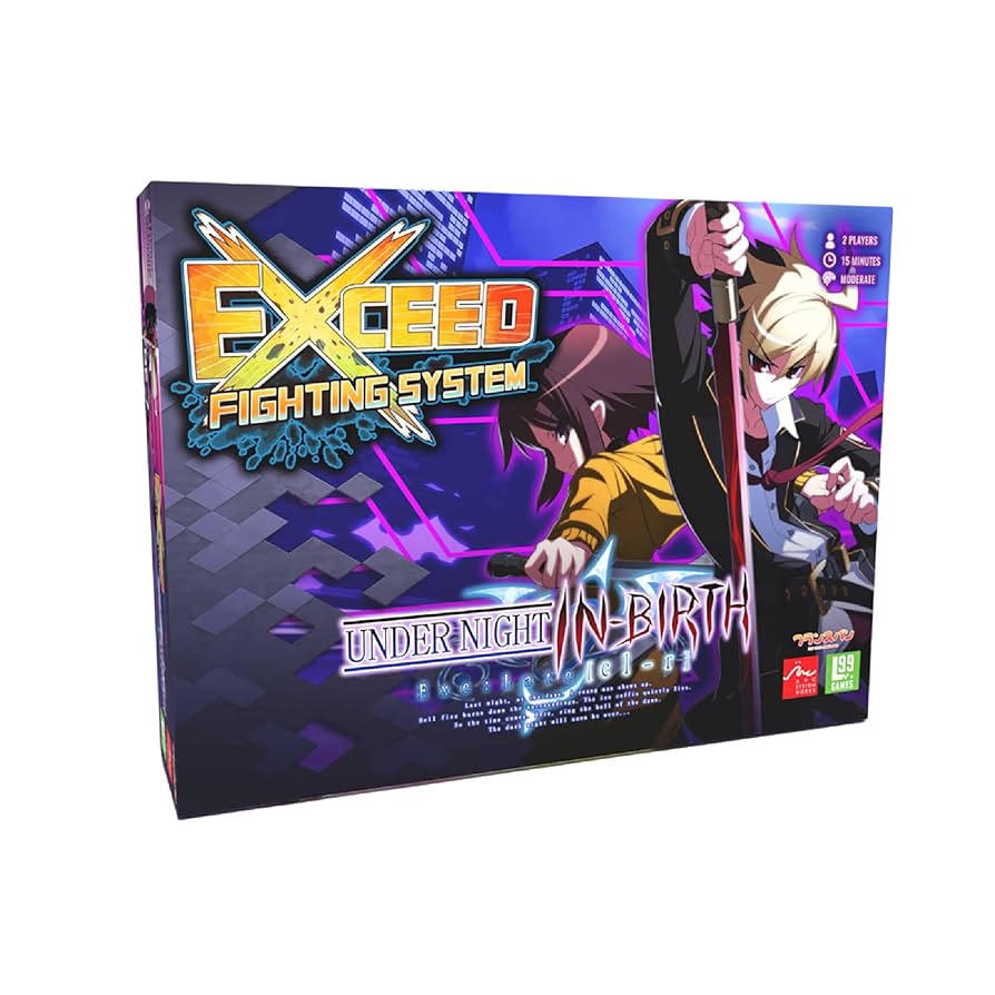 Battle e 英語版 box EXCEED Fighting Card Game by Level 99 Games — Kickstarter