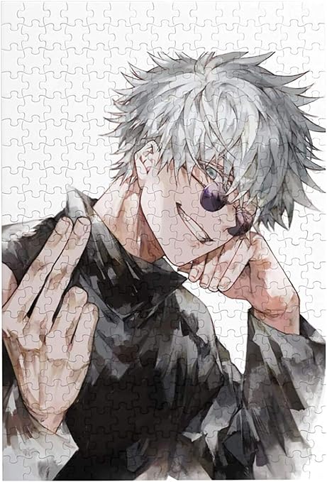 Amazon 呪術廻戦 ジグソーパズル 纸製 アニメ 萌えグッズ 五条悟 虎杖悠仁 伏黒恵 釘崎野薔薇 パズル 子供 初心者向け 人気のアニメ 漫画 ギフト プレゼント500pcs ジグソーパズル おもちゃ