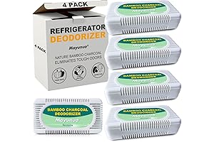 4 Pack Refrigerator Deodorizers: For Effervescent Odor Removal!