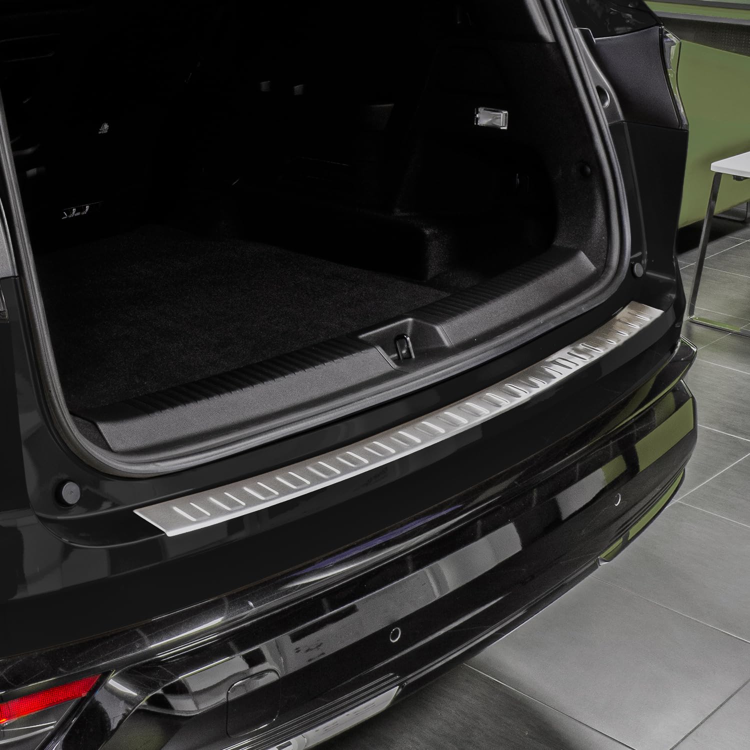 teileplus24 Protection de seuil de Coffre pour Renault Espace 6 07/2023-