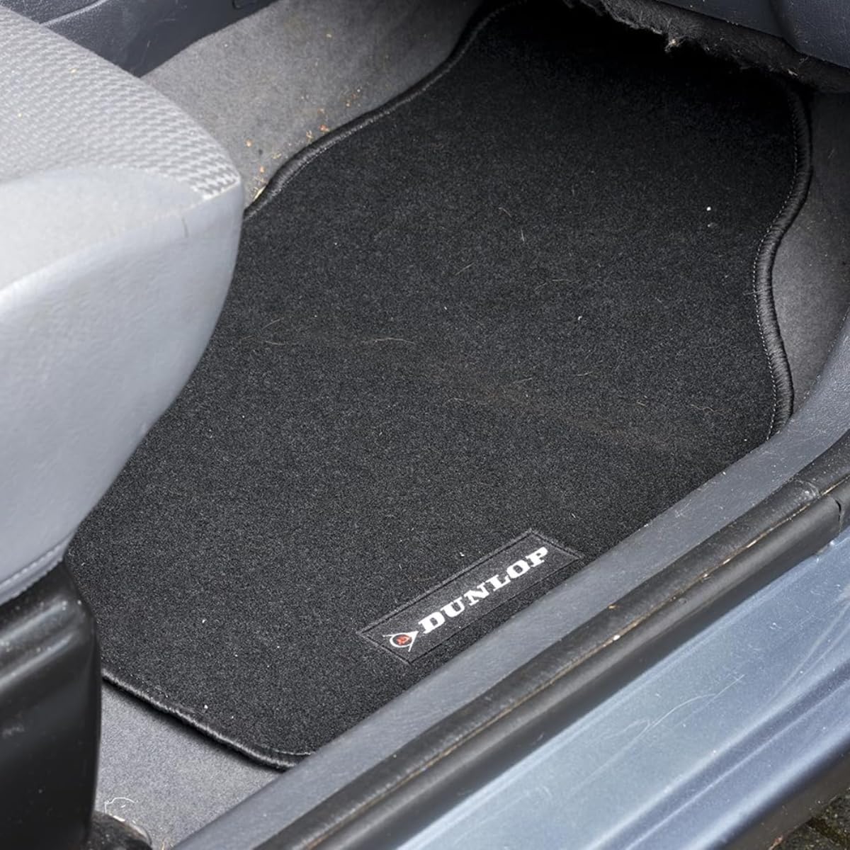 Dunlop Vehicle 871125241764 Universales Juego de Alfombrillas de Coche para Alfombras