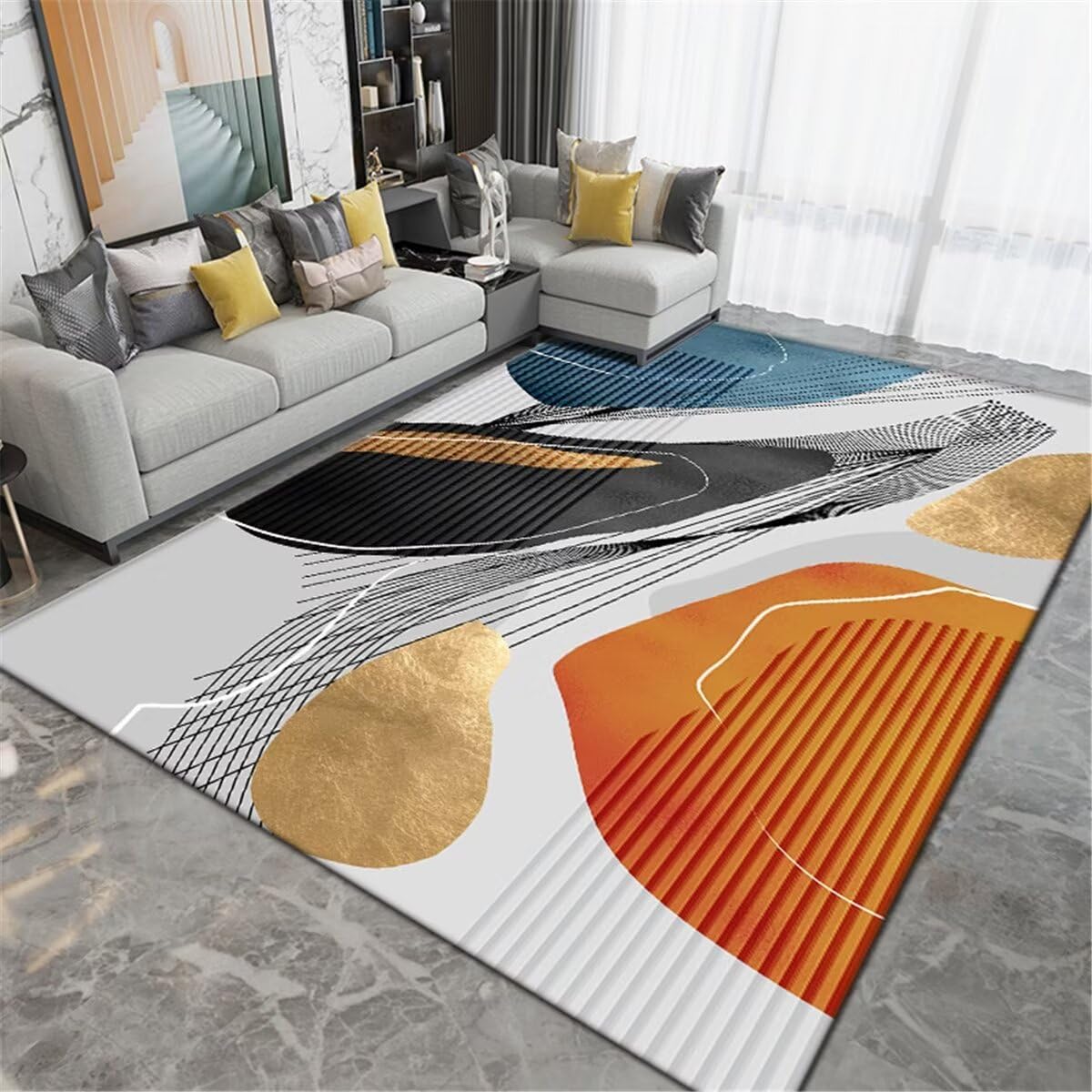 Tapis enfant lavable et antidérapant de 70x140 cm parfait pour décorer sa chambre