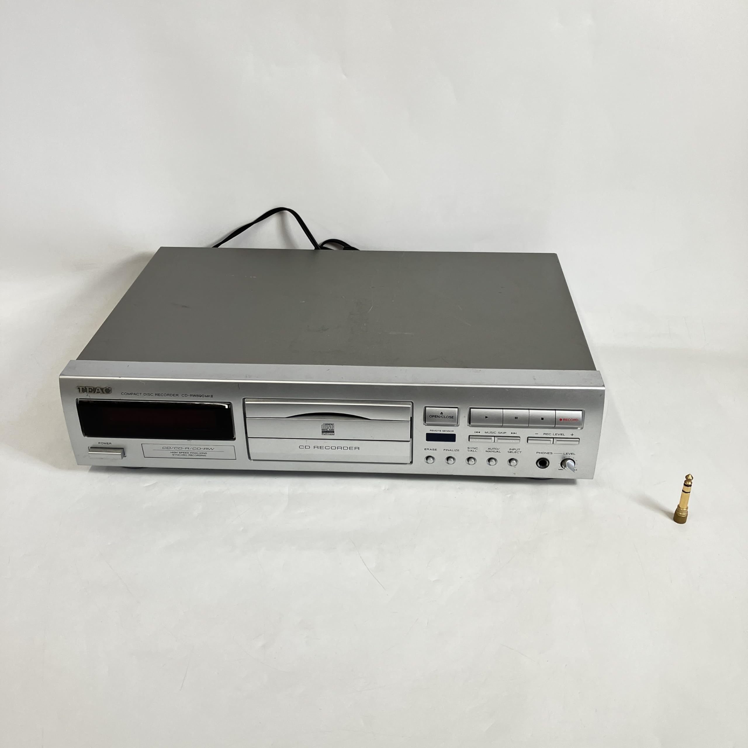 Amazon.co.jp: ティアック CDレコーダー (シルバー) CD-RW890MK2-S