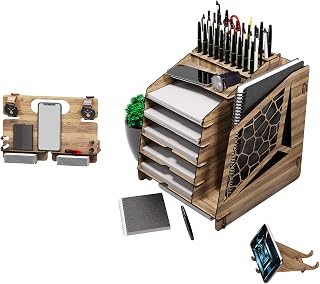 KUK Design VoronoiXL Ofis Masaüstü Organizer Seti 
