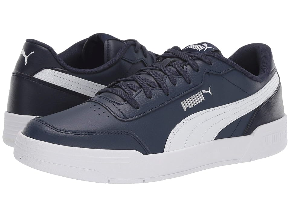 

PUMA Caracal (Peacoat/Puma White) Men's Shoes, Blue
