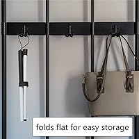 Vista 6 de Folding Blind Cane Walking Stick with Red Reflective Tape for The Blind and Visually Impaired People,48 inch Collapsible Non-Slip Aluminum Cane