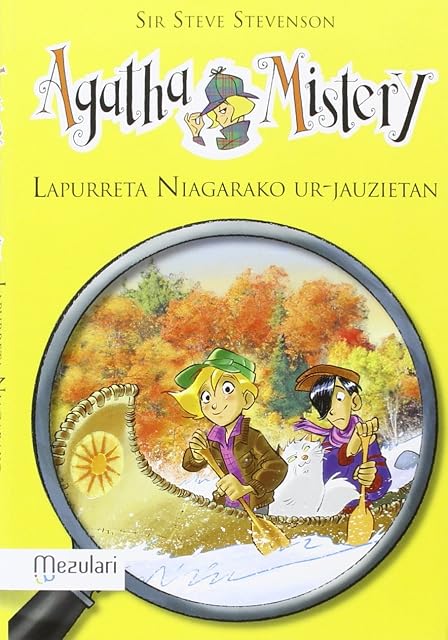 Portada de Agatha Mistery 4: Lapurreta Niagarako Ur-Jautzietan