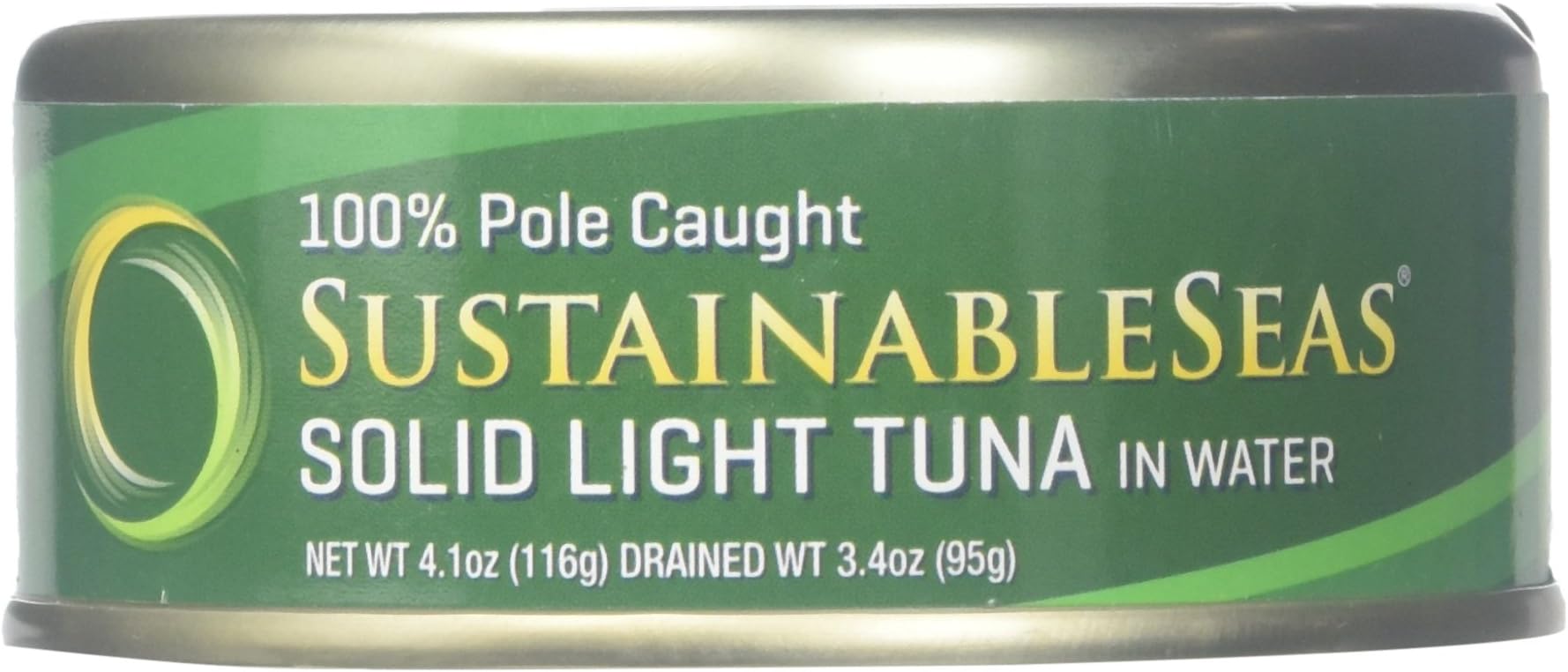 Sustainable Seas Solid Skipjack Tuna In Water - 4.1 oz